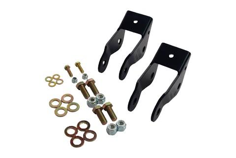Belltech Lower shock mount, aids in correcting working angle for proper shock function - 6652