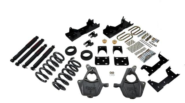 Belltech Front And Rear Complete Kit W/ Nitro Drop 2 Shocks (1999-2000 GMC Sierra 1500,1999-2000 Silverado 1500) - 665ND