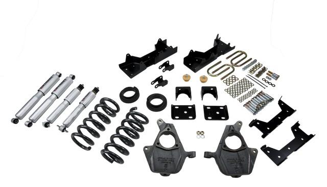 Belltech Front And Rear Complete Kit W/ Street Performance Shocks (1999-2000 Silverado 1500,1999-2000 GMC Sierra 1500) - 665SP