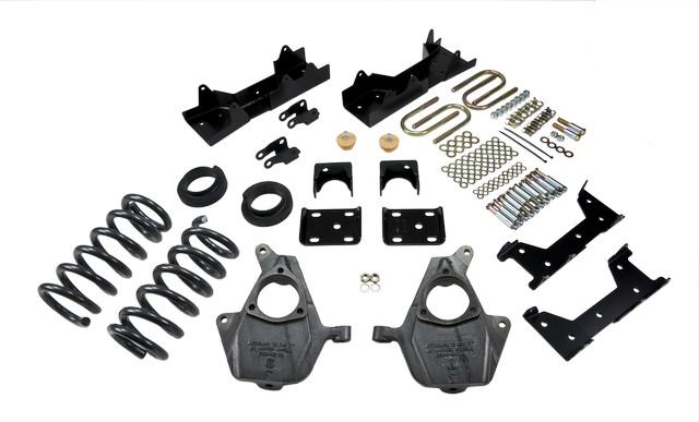 Belltech Front And Rear Complete Kit W/O Shocks (1999-2000 Silverado 1500,1999-2000 GMC Sierra 1500) - 665