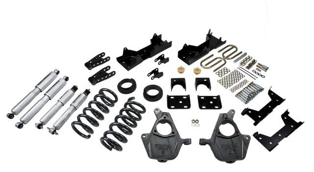 Belltech Front And Rear Complete Kit W/ Street Performance Shocks (1999-2000 GMC Sierra 1500,1999-2000 Silverado 1500) - 669SP
