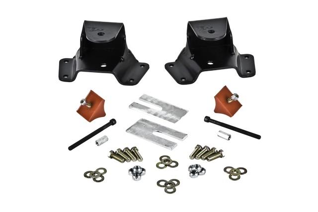 Belltech 2" Drop Leaf Spring Hanger Kit (Front Hanger) (1975-1978 GMC C35,1979-1986 GMC C3500,1975-1986 C30) - 6752