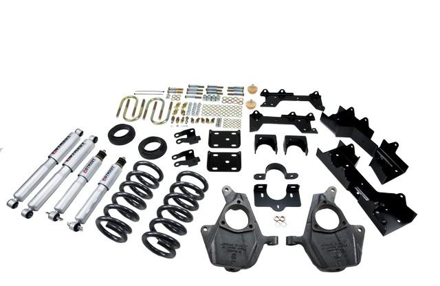 Belltech Front And Rear Complete Kit W/ Street Performance Shocks (1999-2000 GMC Sierra 1500,1999-2000 Silverado 1500) - 680SP