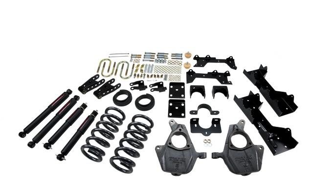 Belltech Front And Rear Complete Kit W/ Nitro Drop 2 Shocks (1999-2000 Silverado 1500,1999-2000 GMC Sierra 1500) - 681ND