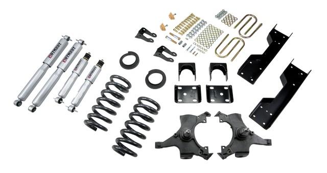 Belltech Front And Rear Complete Kit W/ Street Performance Shocks (1992-1998 GMC C1500,1992-1998 C1500) - 688SP