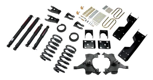 Belltech Front And Rear Complete Kit W/ Nitro Drop 2 Shocks (1992-1998 C1500,1992-1998 GMC C1500) - 689ND