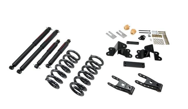 Belltech Front And Rear Complete Kit W/ Nitro Drop 2 Shocks (1988-1998 GMC C1500,1988-1998 C1500) - 691ND