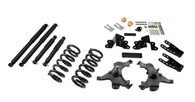 Belltech Front And Rear Complete Kit W/ Nitro Drop 2 Shocks (1988-1998 GMC C1500,1988-1998 C1500) - 692ND