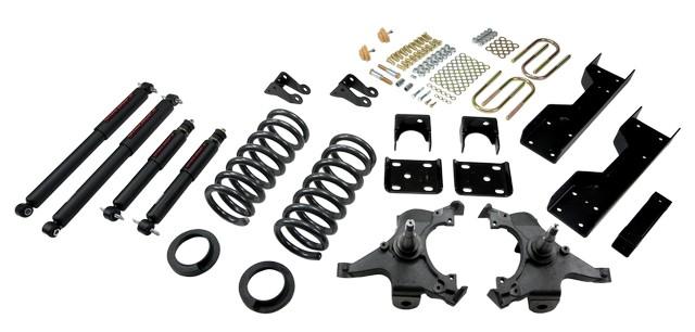 Belltech Front And Rear Complete Kit W/ Nitro Drop 2 Shocks (1988-1998 C1500,1988-1998 GMC C1500) - 693ND