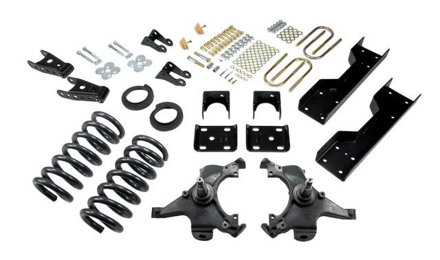 Belltech Front And Rear Complete Kit W/O Shocks (1988-1991 GMC C1500,1988-1991 C1500) - 697