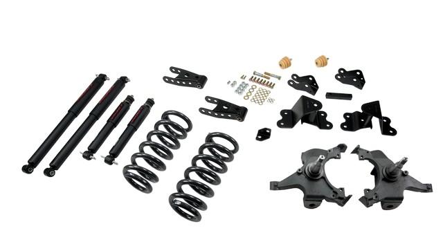 Belltech Front And Rear Complete Kit W/ Nitro Drop 2 Shocks (1988-1998 GMC C2500,1990-1993 C1500,1988-1998 C2500) - 700ND