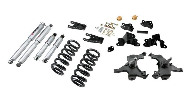 Belltech Front And Rear Complete Kit W/ Street Performance Shocks (1988-1998 GMC C2500,1990-1993 C1500,1988-1998 C2500) - 700SP
