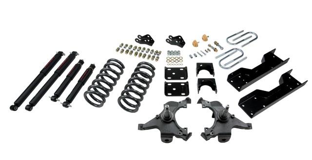 Belltech Front And Rear Complete Kit W/ Nitro Drop 2 Shocks (1988-1998 C2500,1988-1998 GMC C2500,1990-1993 C1500) - 701ND
