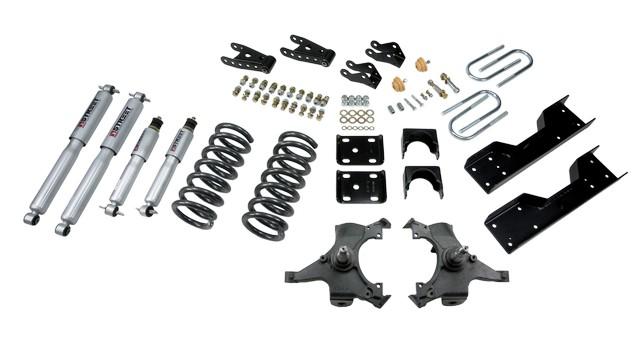 Belltech Front And Rear Complete Kit W/ Street Performance Shocks (1988-1998 GMC C2500,1990-1993 C1500,1988-1998 C2500) - 702SP