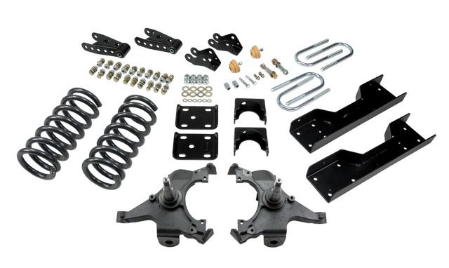 Belltech Front And Rear Complete Kit W/O Shocks (1988-1998 GMC C2500,1988-1998 C2500,1990-1993 C1500) - 702