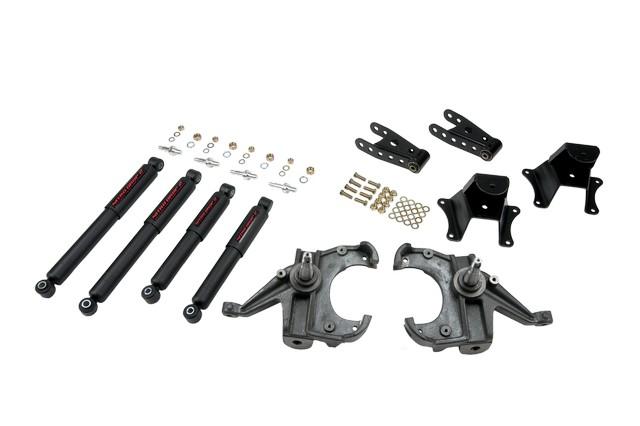 Belltech Front And Rear Complete Kit W/ Nitro Drop 2 Shocks (1975-1986 C10) - 704ND