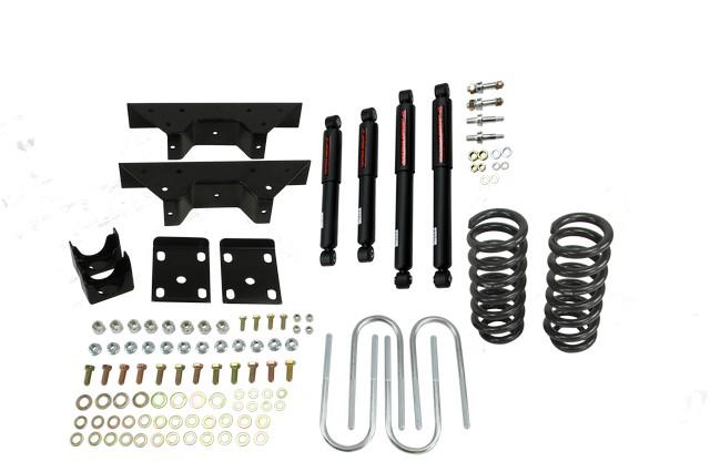 Belltech Front And Rear Complete Kit W/ Nitro Drop 2 Shocks (1975-1986 C10) - 705ND