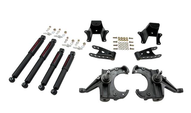 Belltech Front And Rear Complete Kit W/ Nitro Drop 2 Shocks (1975-1986 C10) - 706ND