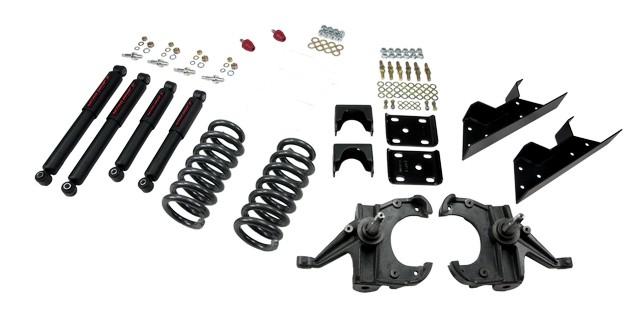 Belltech Front And Rear Complete Kit W/ Nitro Drop 2 Shocks (1975-1986 C10) - 707ND