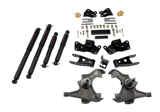 Belltech Front And Rear Complete Kit W/ Nitro Drop 2 Shocks (1997-2000 C3500,1999-2000 C2500,1997-2000 GMC C3500,1999-2000 GMC C2500) - 716ND