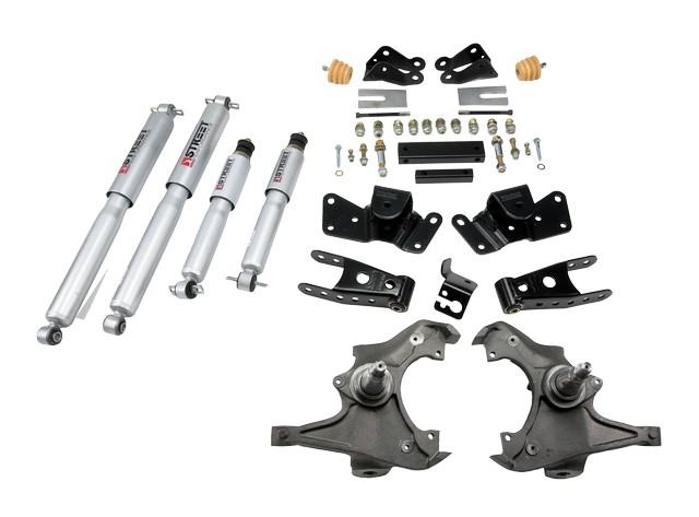 Belltech Front And Rear Complete Kit W/ Street Performance Shocks (1997-2000 GMC C3500,1997-2000 C3500,1999-2000 C2500,1999-2000 GMC C2500) - 716SP