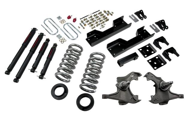 Belltech Front And Rear Complete Kit W/ Nitro Drop 2 Shocks (1997-2000 GMC C3500,1997-2000 C2500,1997-2000 C3500,1997-2000 GMC C2500) - 717ND