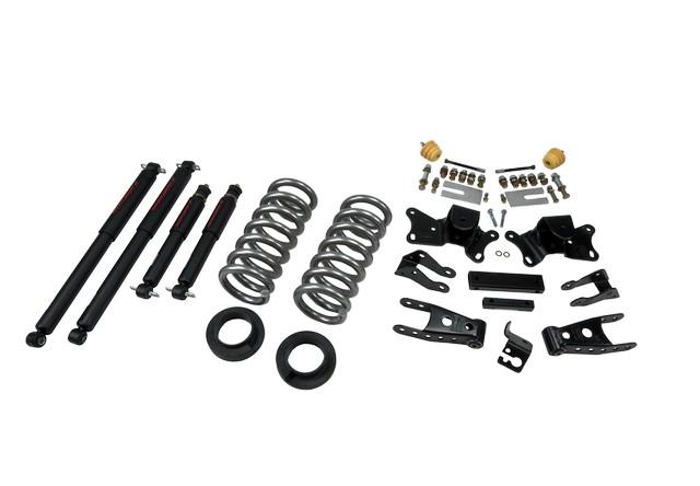 Belltech Front And Rear Complete Kit W/ Nitro Drop 2 Shocks (1997-2000 GMC C2500,1997-2000 GMC C3500,1997-2000 C3500,1997-2000 C2500) - 718ND