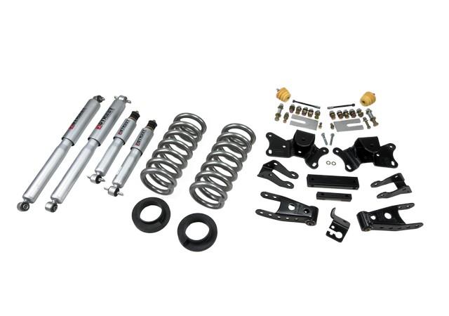 Belltech Front And Rear Complete Kit W/ Street Performance Shocks (1997-2000 C3500,1997-2000 GMC C3500,1997-2000 C2500,1997-2000 GMC C2500) - 718SP