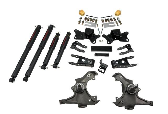 Belltech Front And Rear Complete Kit W/ Nitro Drop 2 Shocks (1997-2000 C2500,1997-2000 GMC C2500,1997-2000 C3500,1997-2000 GMC C3500) - 719ND