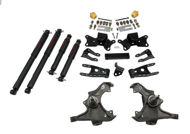 Belltech Front And Rear Complete Kit W/ Nitro Drop 2 Shocks (1989-1996 GMC C3500,1989-1996 C3500,1989-1996 GMC C2500,1989-1996 C2500) - 721ND