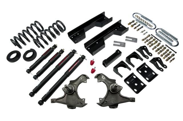 Belltech Front And Rear Complete Kit W/ Nitro Drop 2 Shocks (1989-1996 C2500,1989-1996 GMC C2500,1989-1996 GMC C3500,1989-1996 C3500) - 722ND