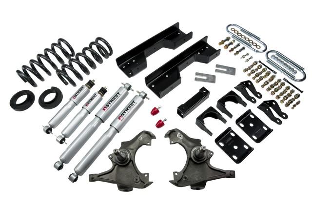 Belltech Front And Rear Complete Kit W/ Street Performance Shocks (1989-1996 GMC C3500,1989-1996 C3500,1989-1996 C2500,1989-1996 GMC C2500) - 722SP