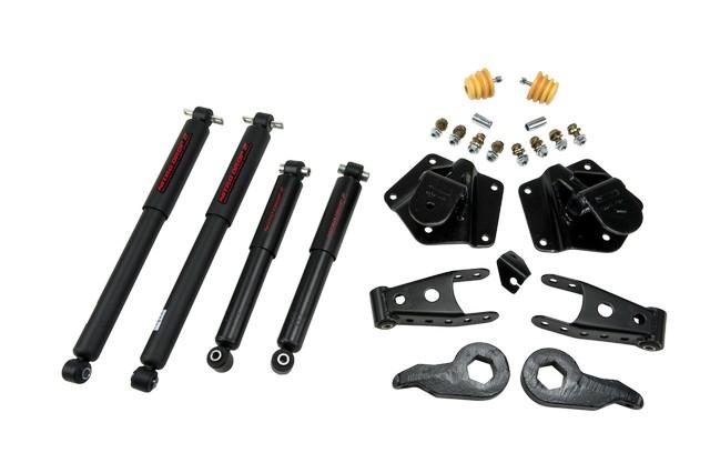 Belltech Front And Rear Complete Kit W/ Nitro Drop 2 Shocks (1995-1999 Tahoe,1995-1999 GMC Yukon,1999-1999 Escalade) - 763ND