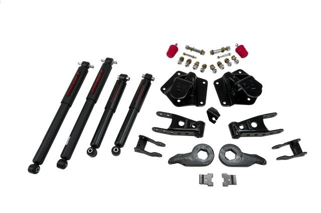 Belltech Front And Rear Complete Kit W/ Nitro Drop 2 Shocks (1995-1999 Tahoe,1999-1999 Escalade,1995-1999 GMC Yukon) - 764ND