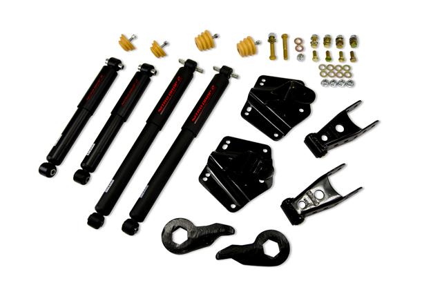Belltech Front And Rear Complete Kit W/ Nitro Drop 2 Shocks (1992-1999 GMC K1500 Suburban,1992-1999 K1500 Suburban) - 765ND