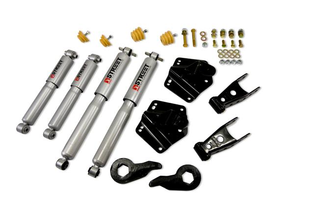 Belltech Front And Rear Complete Kit W/ Street Performance Shocks (1992-1999 GMC K1500 Suburban,1992-1999 K1500 Suburban) - 765SP