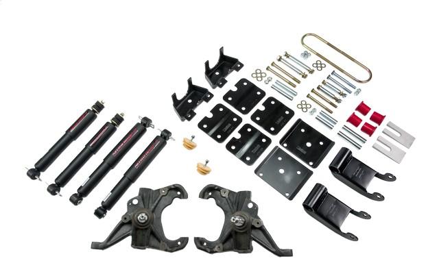 Belltech Front And Rear Complete Kit W/ Nitro Drop 2 Shocks (1995-2002 GMC Safari,1995-2002 Astro) - 768ND