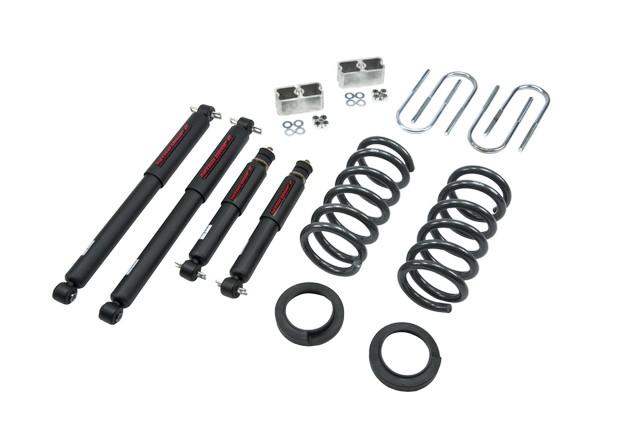 Belltech Front And Rear Complete Kit W/ Nitro Drop 2 Shocks (1997-2000 Isuzu Hombre) - 777ND