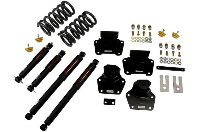 Belltech Front And Rear Complete Kit W/ Nitro Drop 2 Shocks (1997-2004 Dakota) - 802ND
