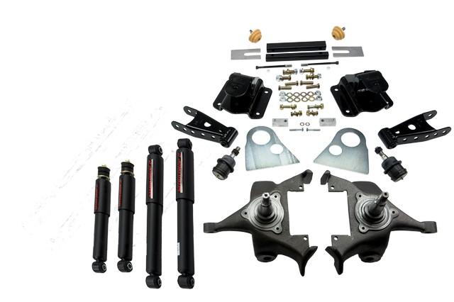 Belltech Front And Rear Complete Kit W/ Nitro Drop 2 Shocks (1995-1999 Ram 1500) - 818ND