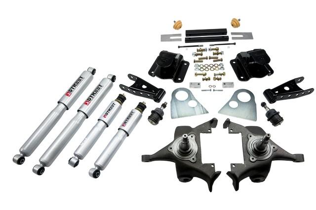 Belltech Front And Rear Complete Kit W/ Street Performance Shocks (1995-1999 Ram 1500) - 818SP