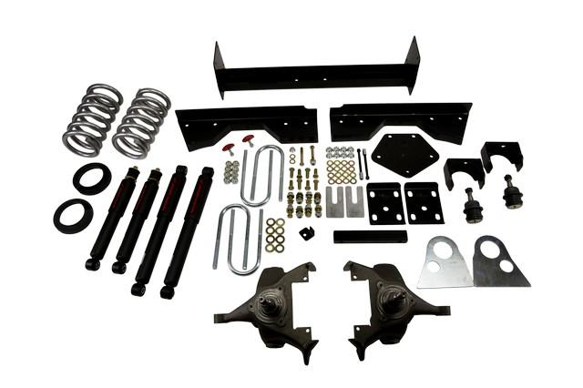 Belltech Front And Rear Complete Kit W/ Nitro Drop 2 Shocks (1995-1999 Ram 1500) - 821ND
