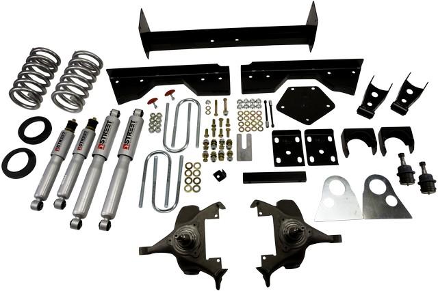 Belltech Front And Rear Complete Kit W/ Street Performance Shocks (1995-1999 Ram 1500) - 822SP
