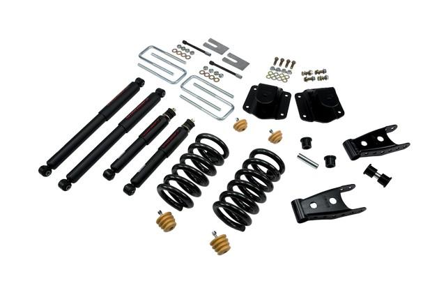 Belltech Front And Rear Complete Kit W/ Nitro Drop 2 Shocks (1994-2002 Ram 2500,1994-2002 Ram 3500) - 824ND