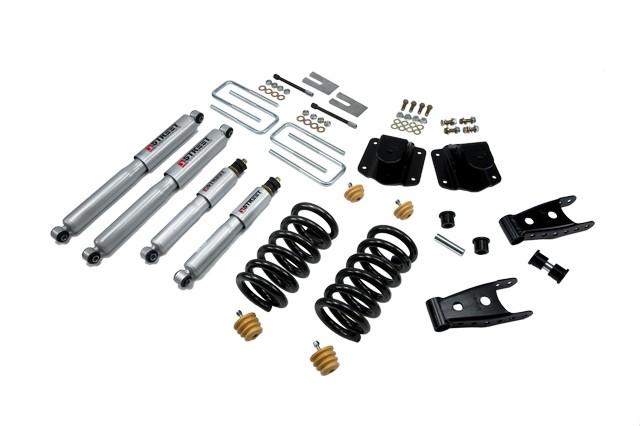 Belltech Front And Rear Complete Kit W/ Street Performance Shocks (1994-2002 Ram 2500,1994-2002 Ram 3500) - 824SP