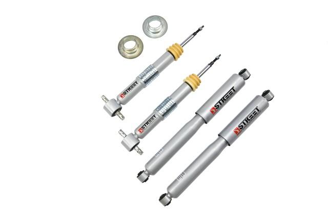 Belltech STREET PERFORMANCE SHOCK SET (LOWERED ) (2007-2013 Silverado 1500,2007-2013 GMC Sierra 1500) - 9504