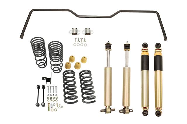 Belltech Complete Kit Inc. Damping Adjustable Street Performance Shocks &amp; Rear Sway (2011-2018 Ram 1500,2009-2010 Ram 1500) - 963HKP