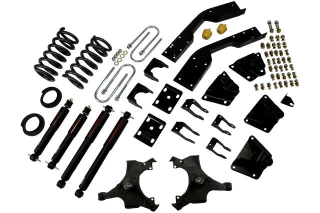 Belltech Front And Rear Complete Kit W/ Nitro Drop 2 Shocks (1995-1999 C2500 Suburban,1995-1999 GMC C2500 Suburban) - 968ND