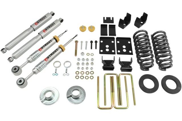 Belltech 976SP 2" or 3" Front / 5.5" Rear Drop Lowering Kit with Street Performance Shocks (2009-2013 F150 Standard Cab)