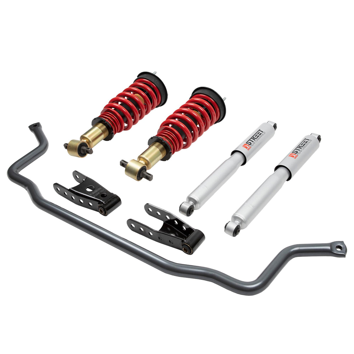 Belltech Complete Kit Inc. Height Adjustable Front Coilovers &amp; Front Sway Bar - 985HK